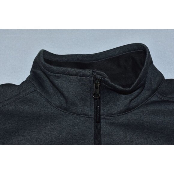 The North Face Windwall Men's Jacket Size M Soft Shell Fleece Gray Co Embroidery - Picture 2 of 16